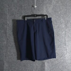 Adidas Golf Shorts Mens SZ 38 Navy Blue Lightweight Active Athletic Performance